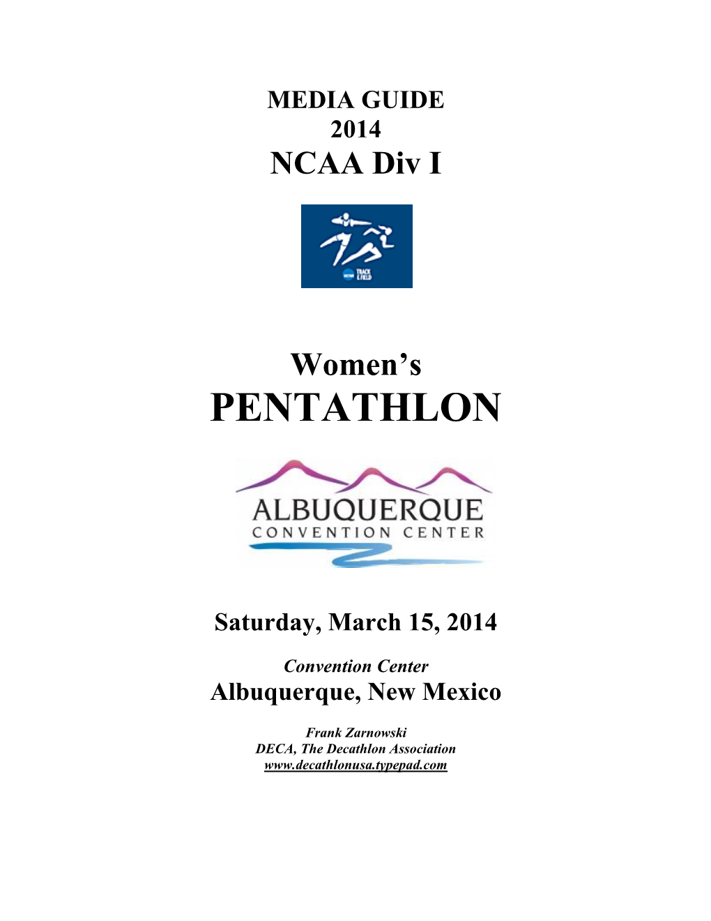 2014 NCAA I Womens Pentathlon
