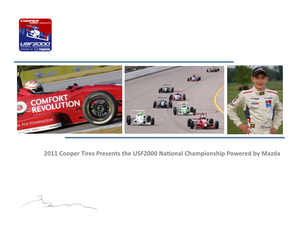 2011 USF2000 Marketing