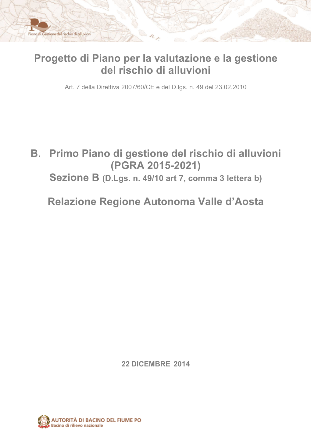 B RELAZIONE Regionevda