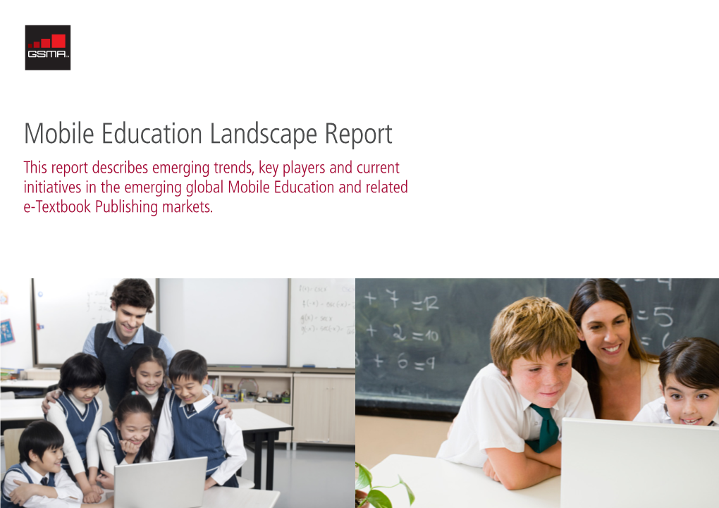 Mobile Education Landscape Report