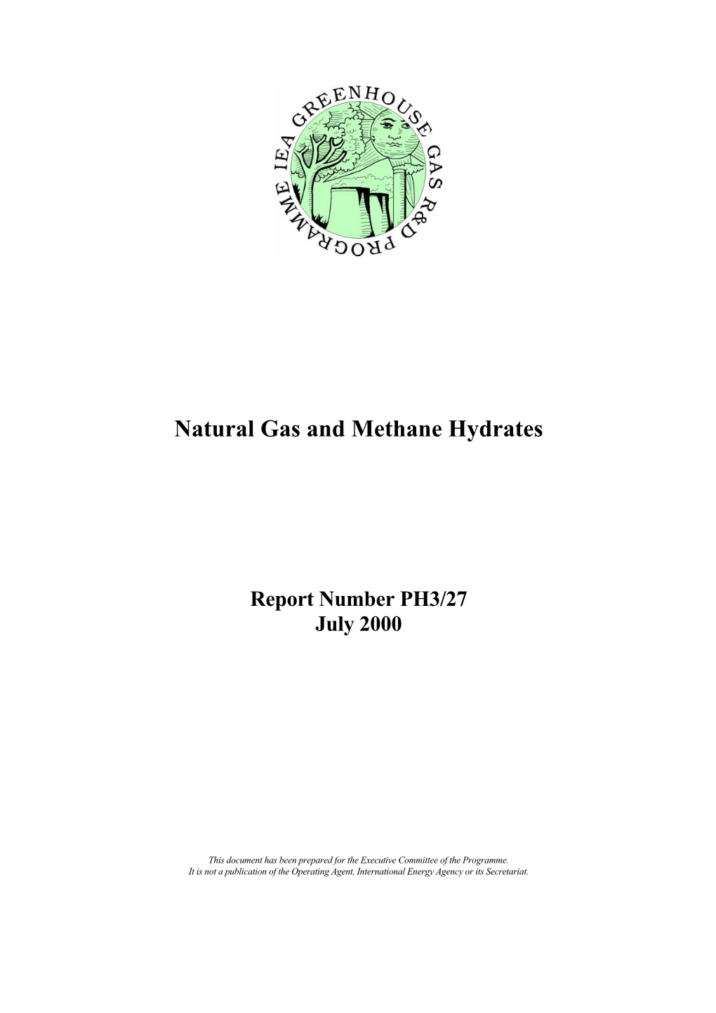 Natural Gas and Methane Hydrates