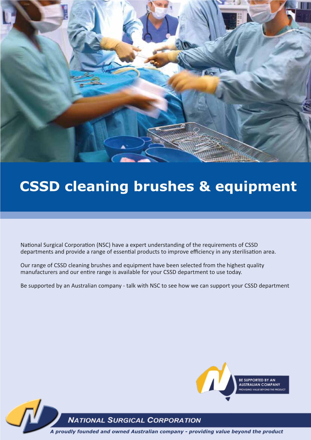 CSSD Cleaning Brushes & Equipment