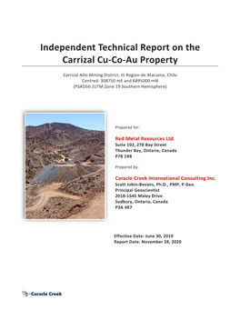 NI 43-101 Technical Report