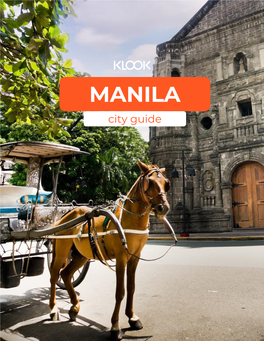 MANILA City Guide WELCOME COUPON