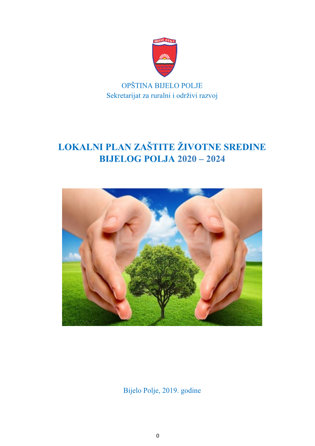 Lokalni Plan Zaštite Životne Sredine Bijelog Polja 2020 – 2024