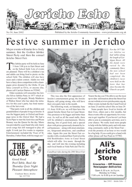 Festive Summer in Jericho