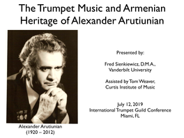 ITG2019 Arutiunian Lecture-Recital