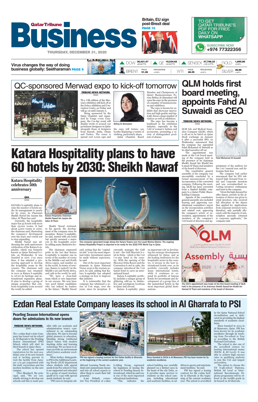 Katara Hospitality Plans to Have 60 Hotels by 2030