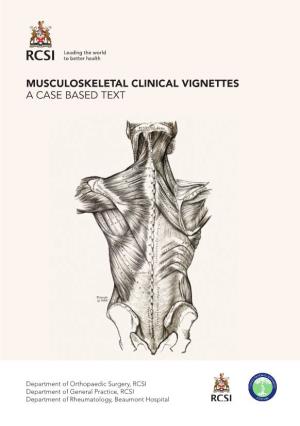 Musculoskeletal Clinical Vignettes a Case Based Text