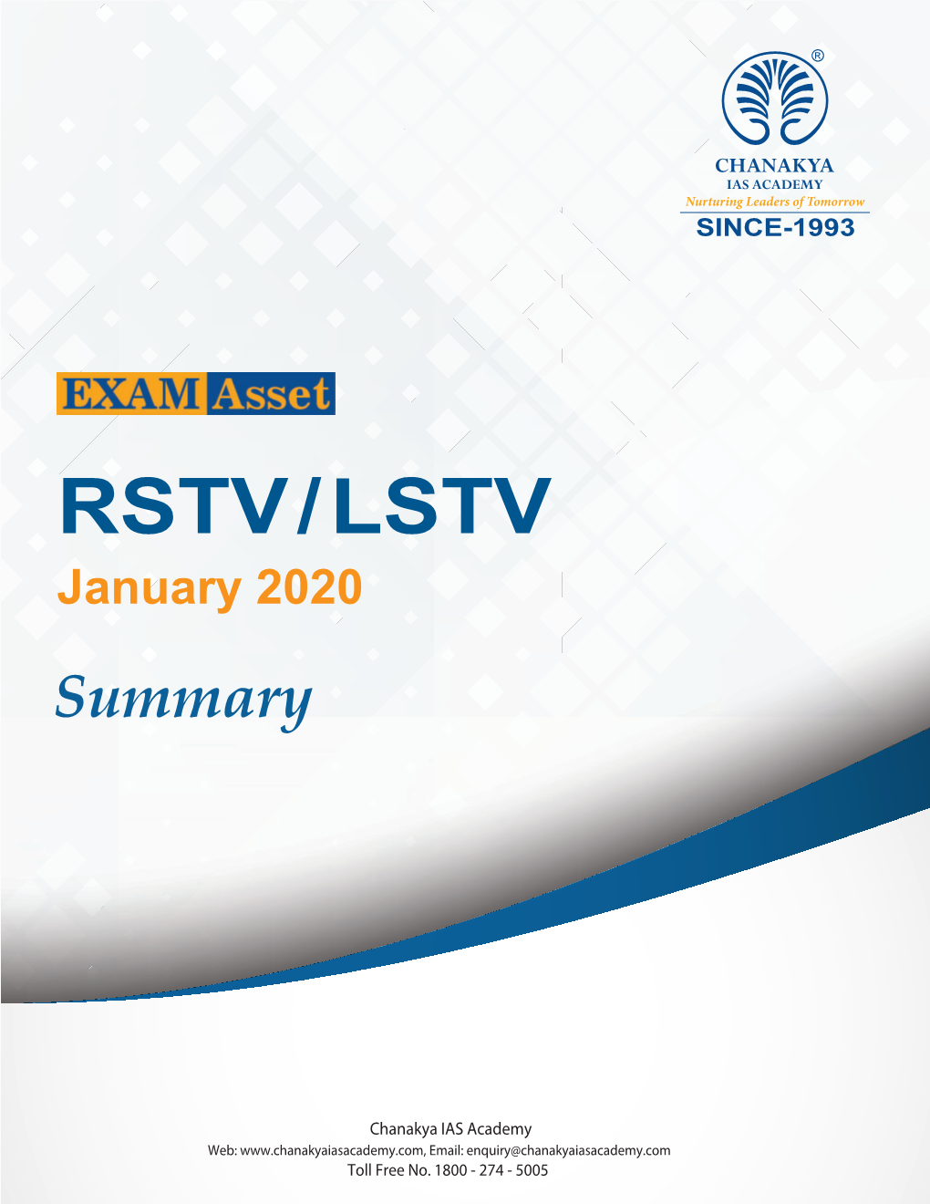 RSTV/LSTV January 2019