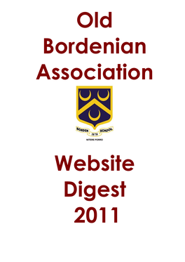 2011 Website Digest