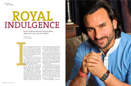 In an Exclusive Interview, Saif Ali Khan Opens up on His Craze for Watches