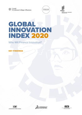 GLOBAL INNOVATION INDEX 2020 Who Will Finance Innovation?