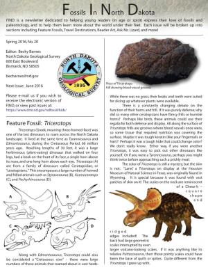 Fossils in North Dakota