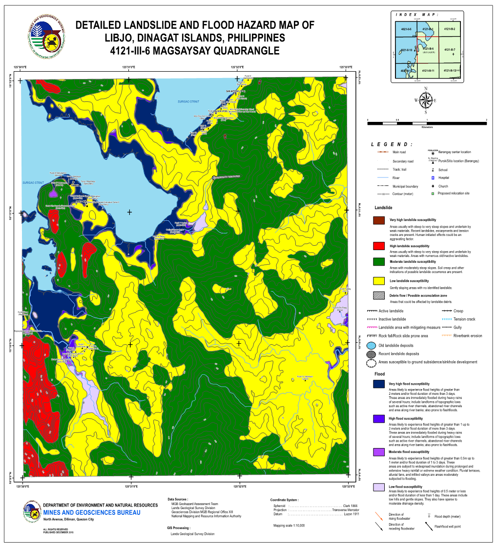 Detailed Landslide And Flood Hazard Map Of Libjo Dinagat Islands DocsLib   Detailed Landslide And Flood Hazard Map Of Libjo Dinagat Islands 