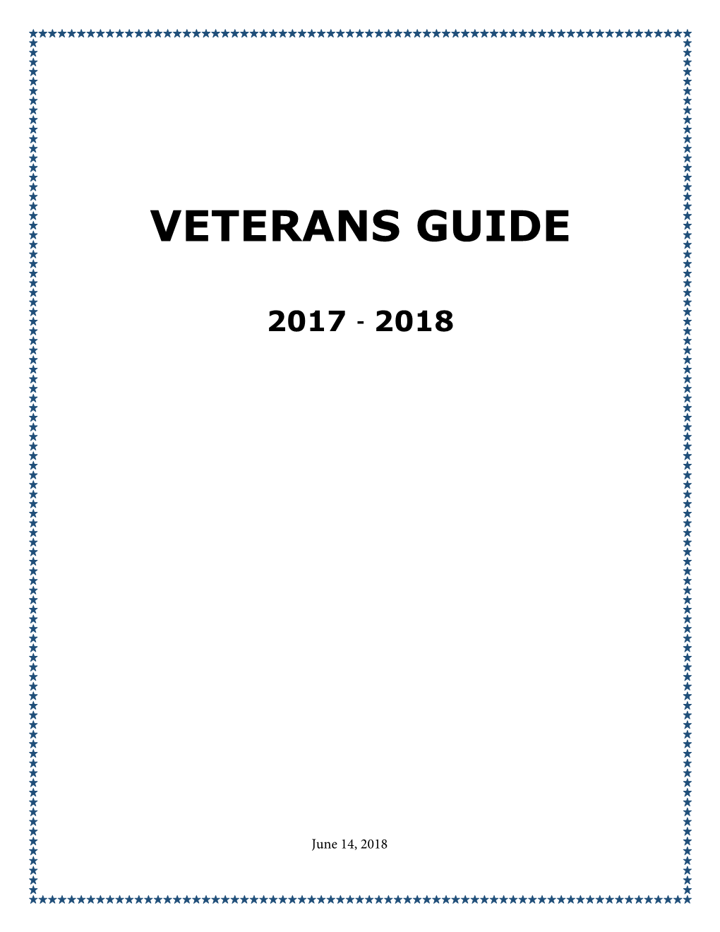 NICOLET COLLEGE Veterans Guide