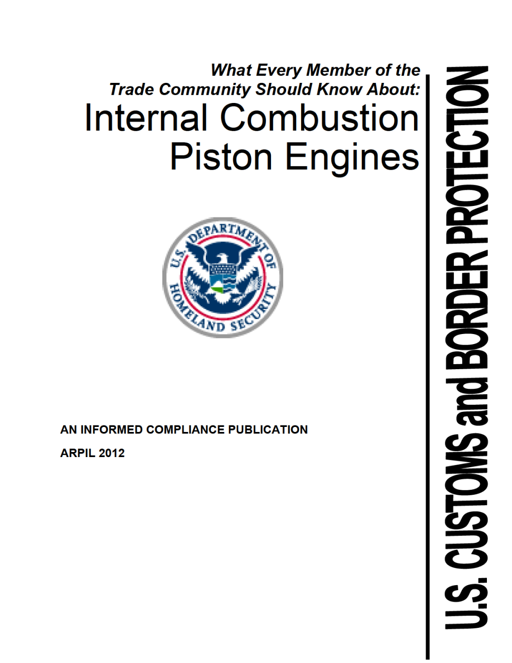 Combustion Piston Engines 2012