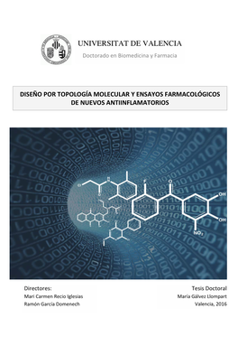 Diseño Por Topología Molecular Y Ensayos Farmacológicos De Nuevos Antiinflamatorios