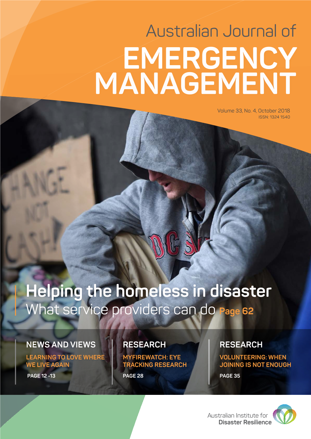 Australian Journal of Emergency Management, Volume 31, Number