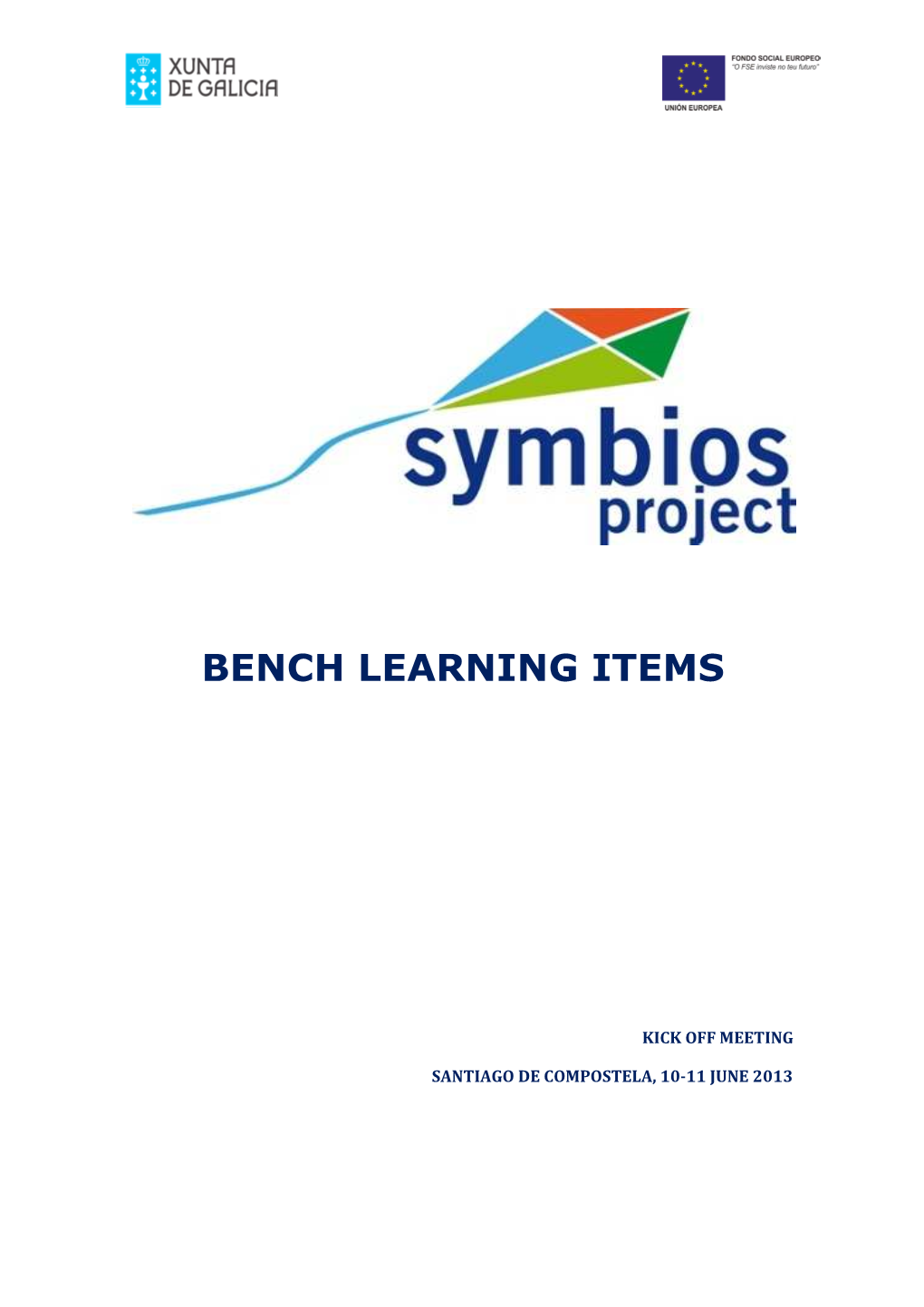 Bench Learning Items