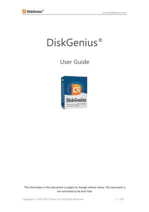 Diskgenius User Guide (PDF)