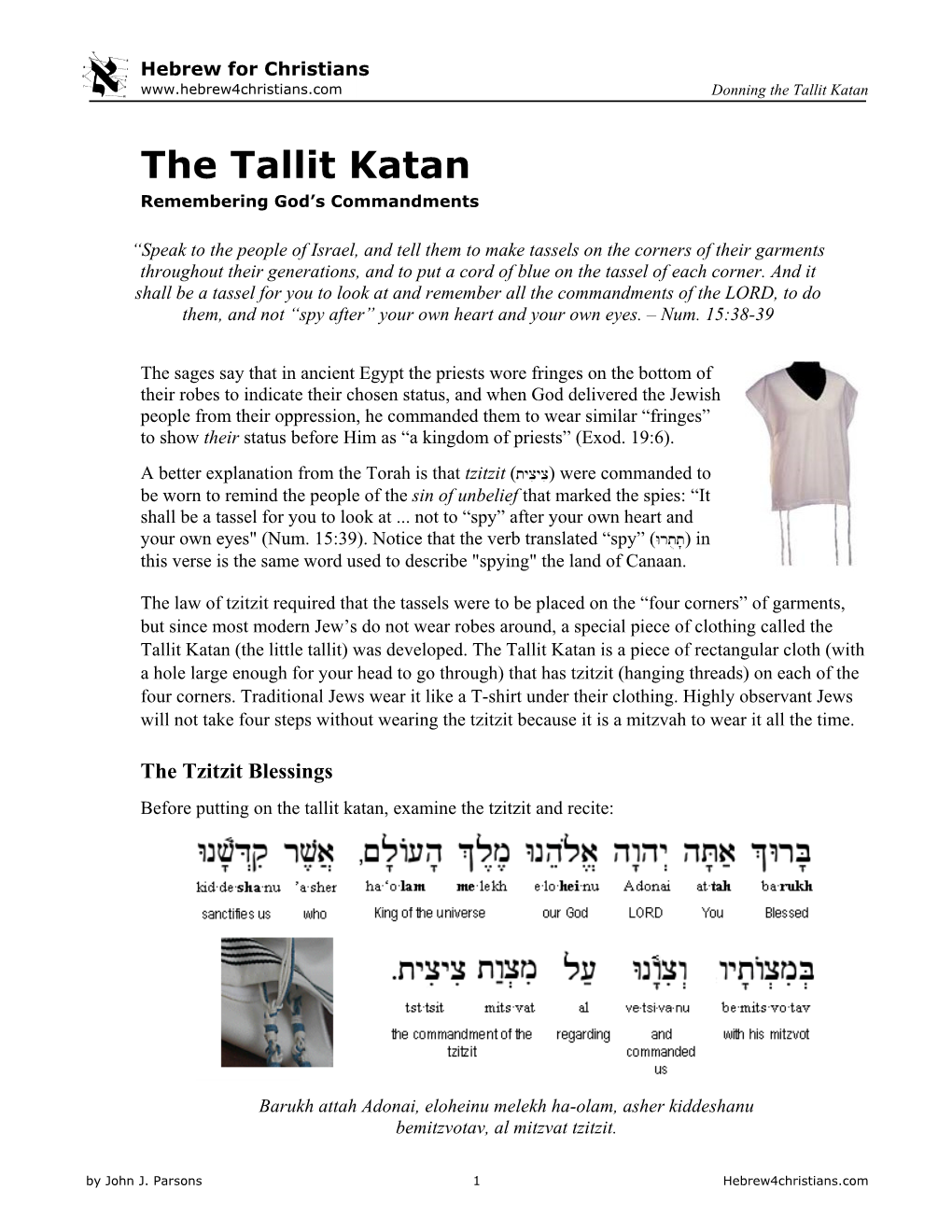 The Tallit Katan