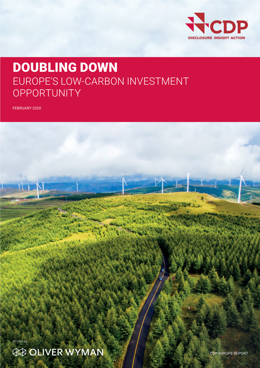 Doubling Down Europe's Low-Carbon Investment Opportunity