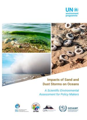 Impacts of Sand and Dust Storms on Oceans