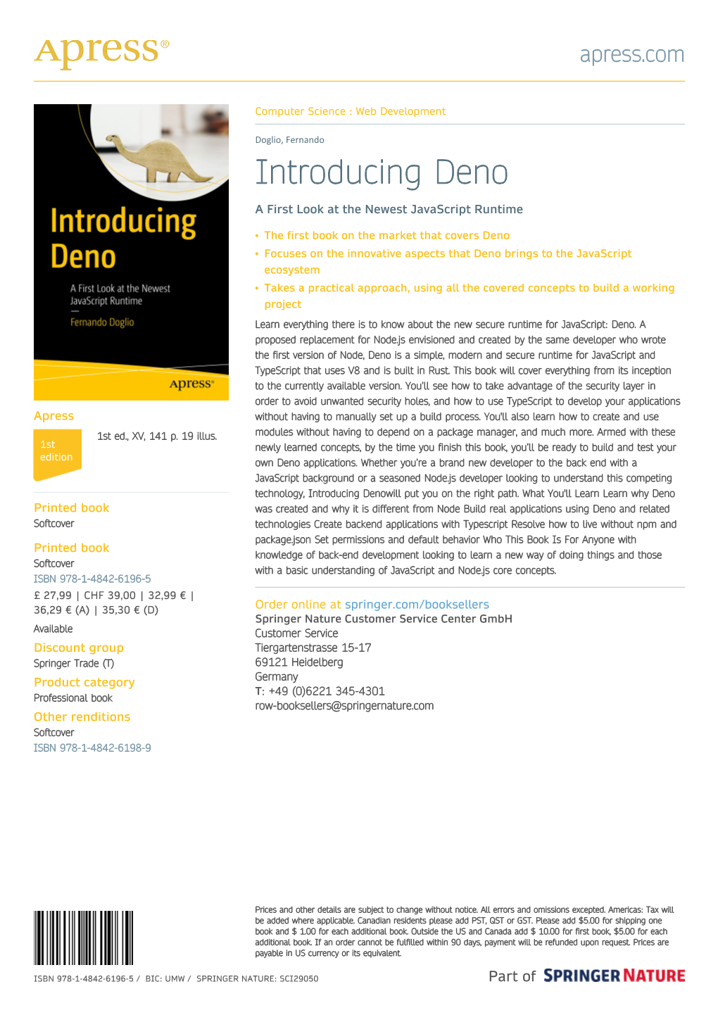 Introducing Deno a First Look at the Newest Javascript Runtime
