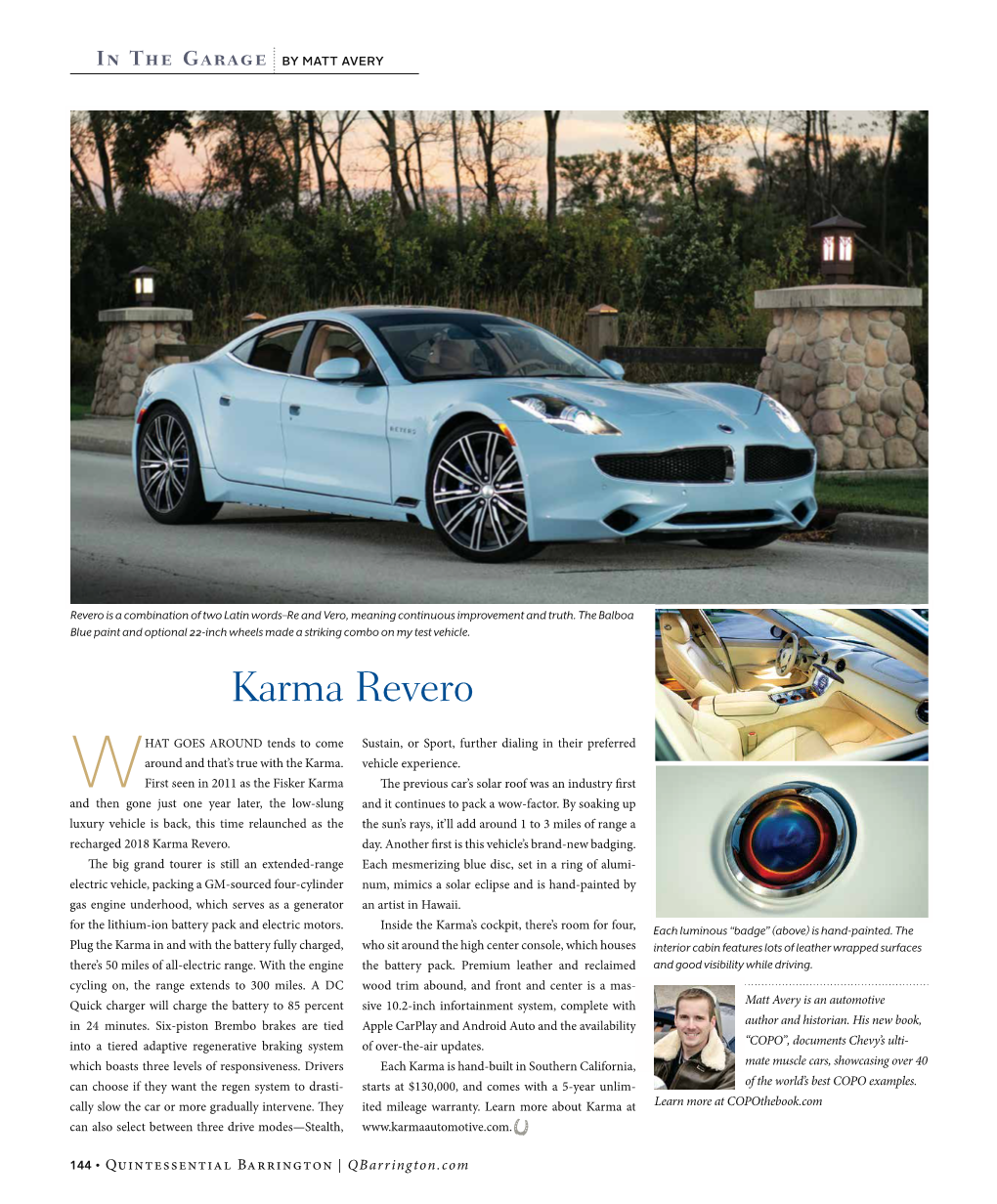 Karma Revero