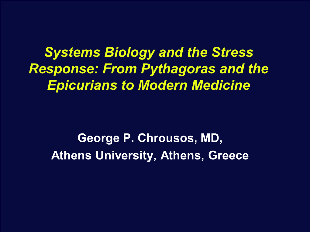 Stress System A