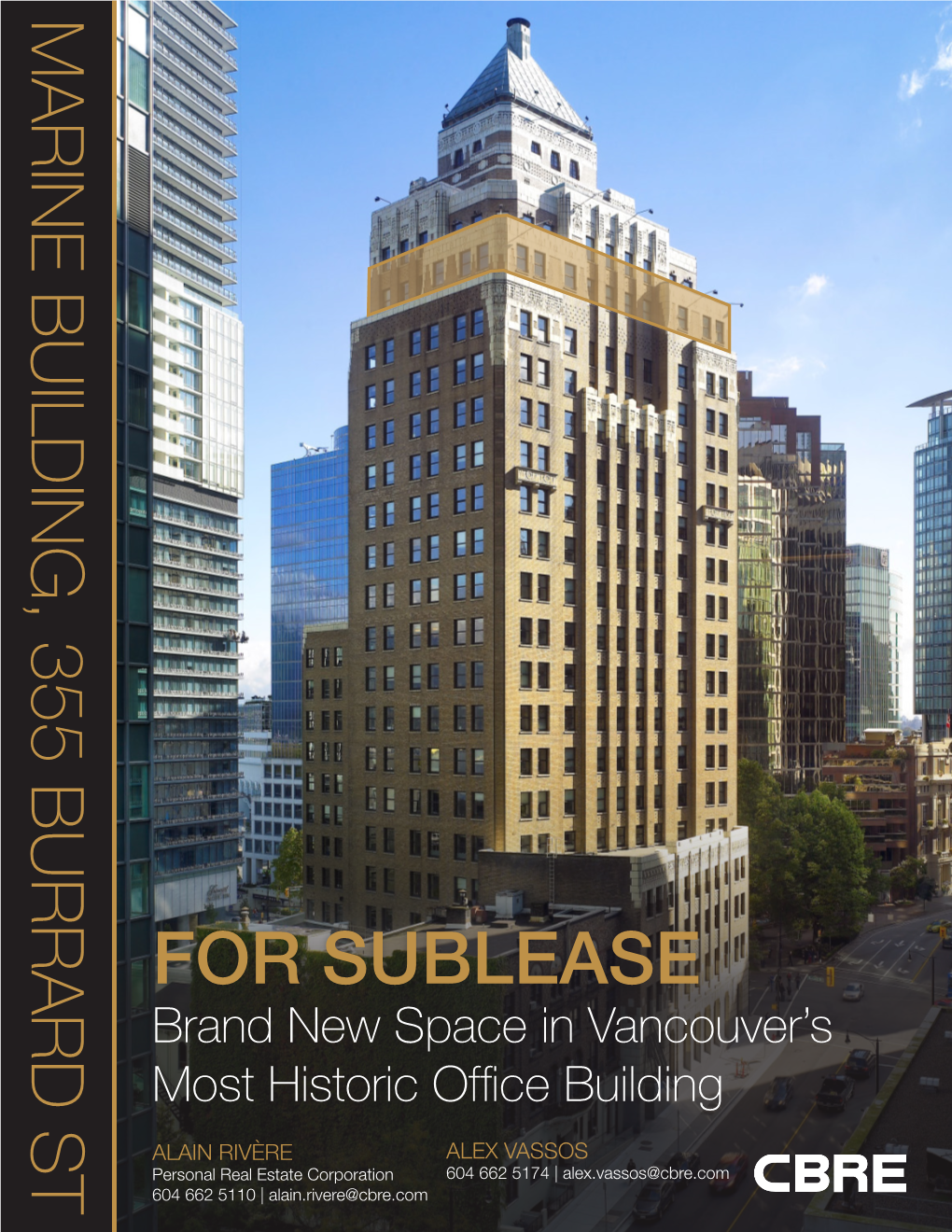 Brand New Space in Vancouver's Most Historic Office Building