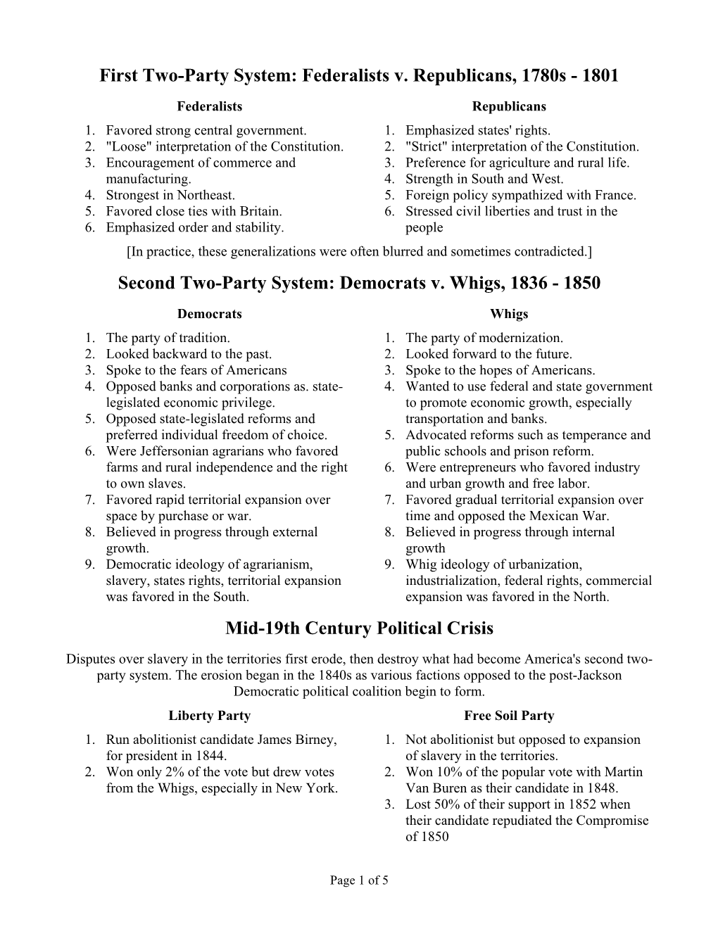 American Political Parties