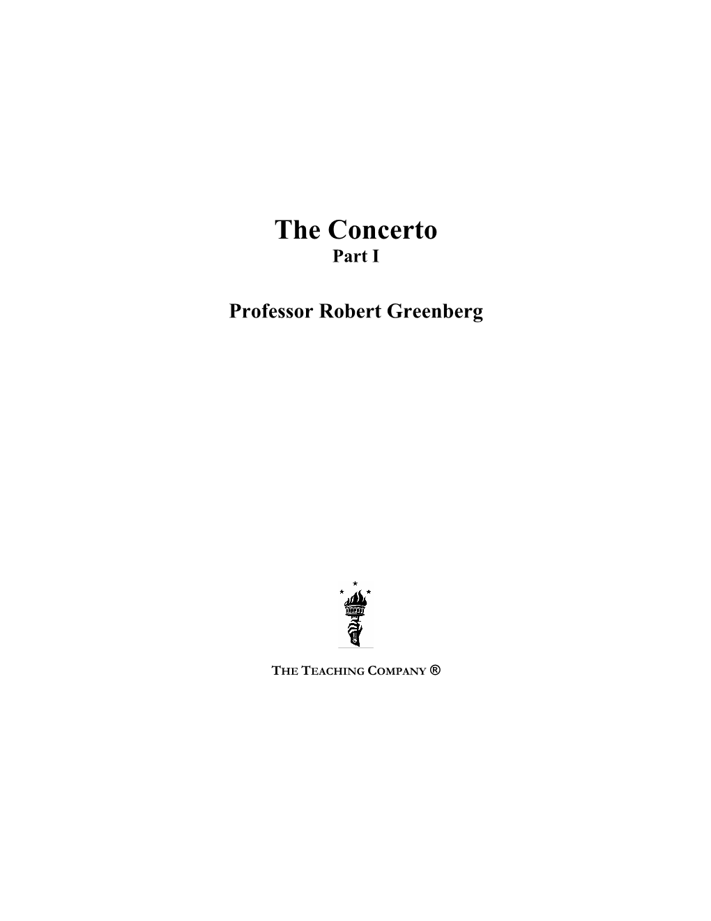 The Concerto.Pdf