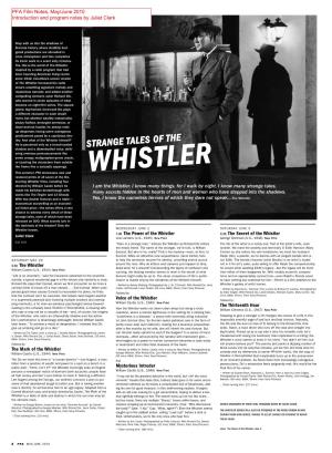 Strange Tales of the Whistler