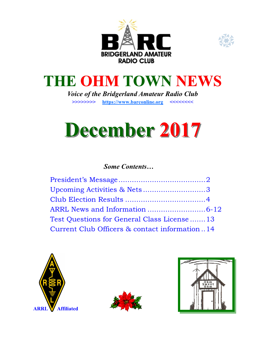 December 2017 Issue of QST