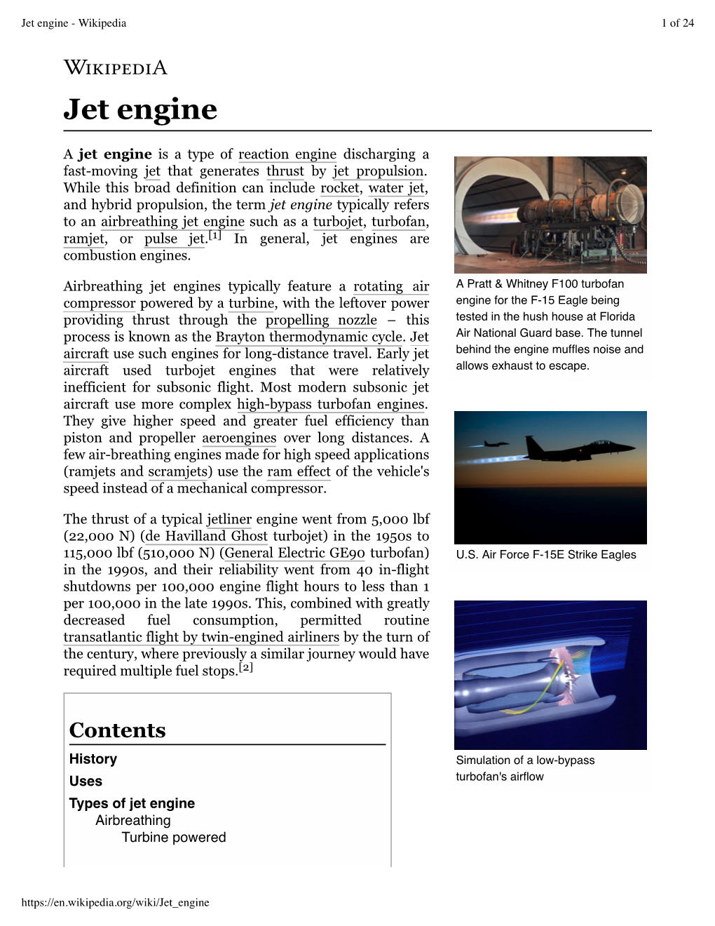 Jet Engine - Wikipedia 1 of 24