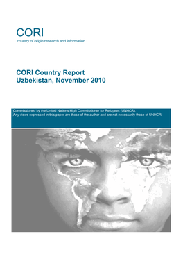 CORI Country Report Uzbekistan, November 2010