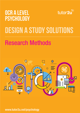 Design a Study Solutions Research Methods