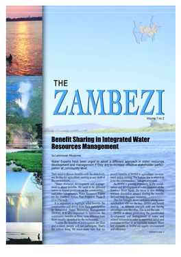 Benefit Sharing in Integrated Water Resources Management by Leonissah Munjoma