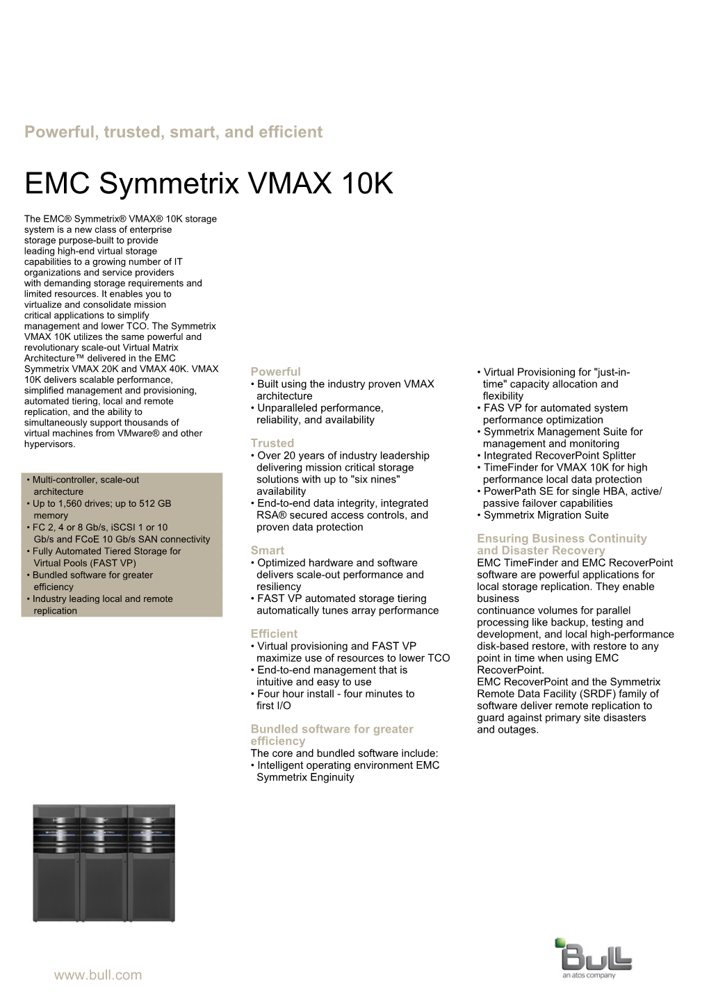 EMC Symmetrix VMAX 10K