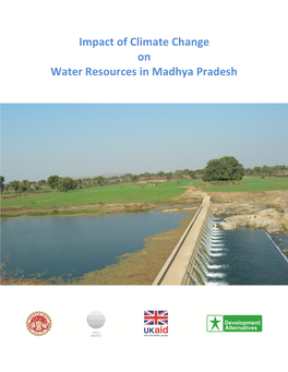 Impact of Climate Change on Water Resources in Madhya Pradesh