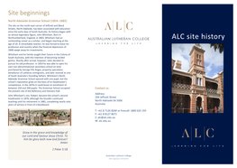 ALC Site History Brochure