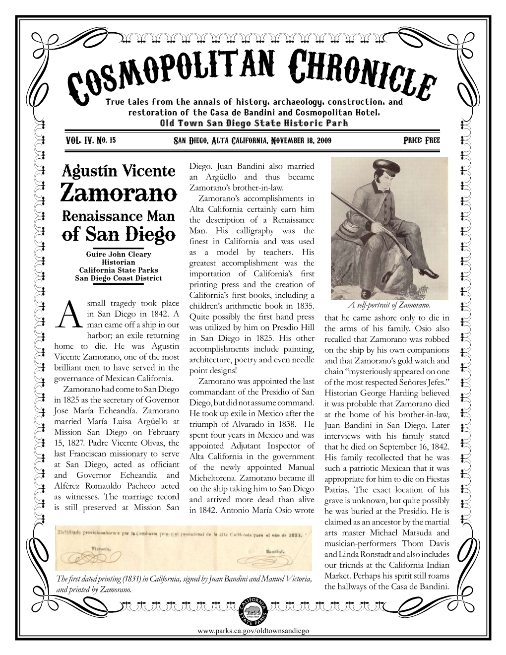 Cosmopolitan Chronicle