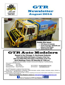 2014 08 GTR News