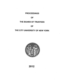 Board Meeting Minutes 2012