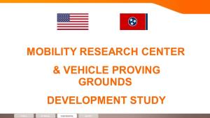 Mobility Research Center & Vehicle Proving Grounds
