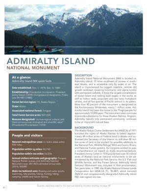 Admiralty Island National Monument