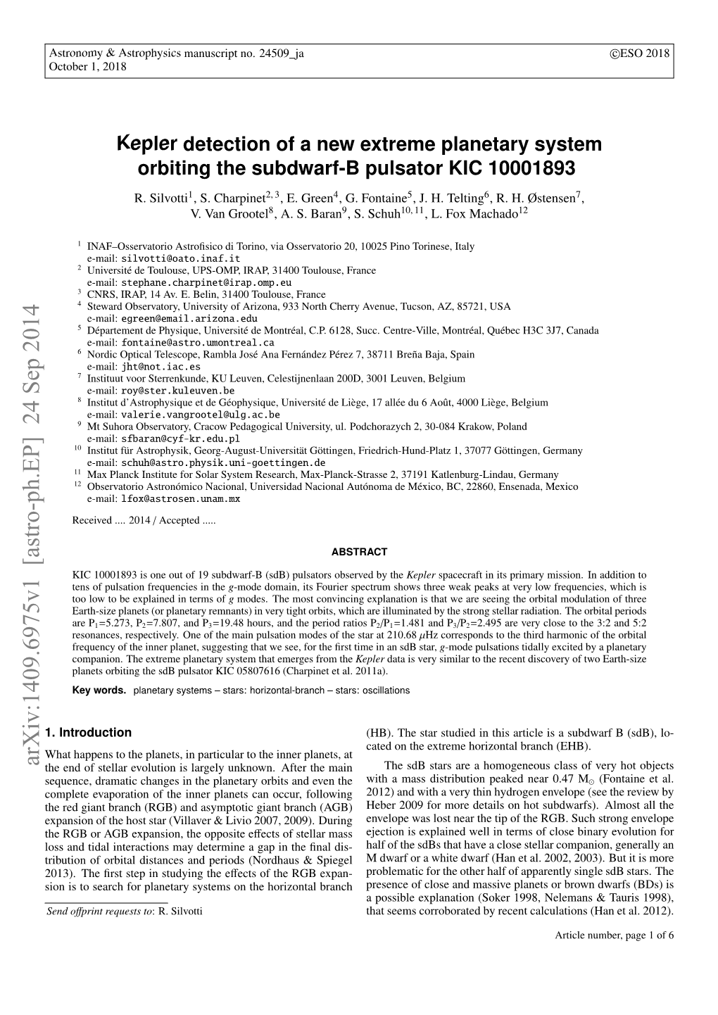 Kepler Detection of a New Extreme Planetary System Orbiting the Subdwarf-B Pulsator KIC 10001893 R