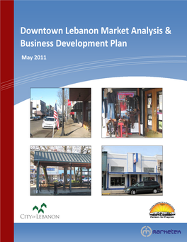 Downtown Lebanon Market Analysis & Business Development Plan